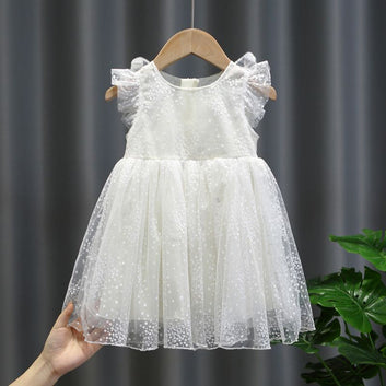 Girls skirt butterfly wing dress gauze skirt