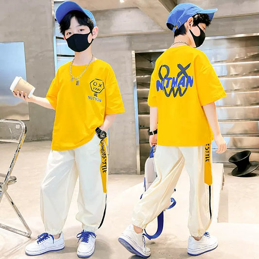 Boys Summer Sports Thin Suit