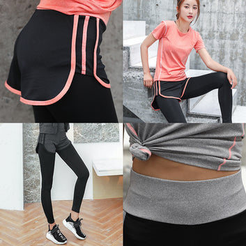 Juyitang spring and summer cationic trousers women's yoga clothes women's super elastic tight-fitting quick-drying clothes running fitness pants
